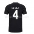 Maillot de Foot Juventus Matthijs de Ligt 4 Extérieur 2021-2022 Manche Courte