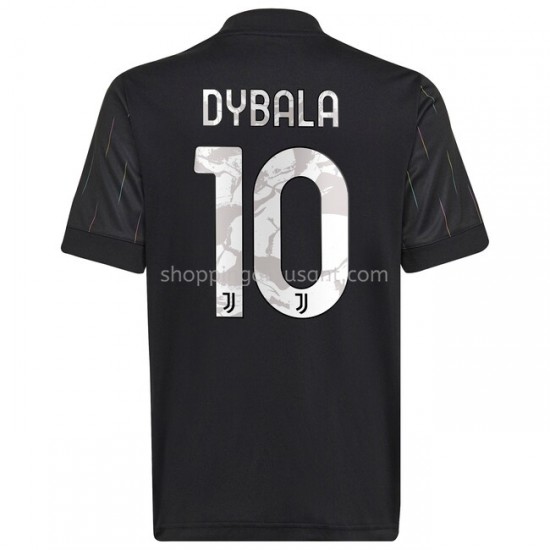 Maillot de Foot Juventus Paulo Dybala 10 Extérieur 2021-2022 Manche Courte