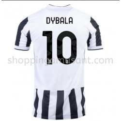 Maillot de Foot Juventus Paulo Dybala 10 Domicile 2021-2022 Manche Courte