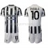 Maillot de Foot Juventus Paulo Dybala 10 Enfant Domicile 2021-2022 Manche Courte
