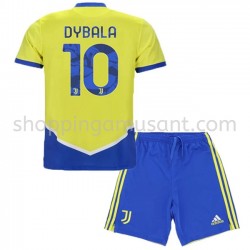 Maillot de Foot Juventus Paulo Dybala 10 Enfant Neutre 2021-2022 Manche Courte