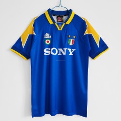 Maillot de Foot Juventus Retro Extérieur 1995-1996 Manche Courte