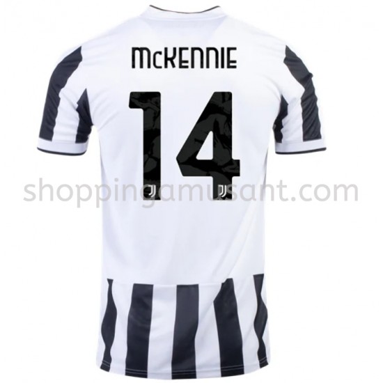 Maillot de Foot Juventus Weston McKennie 14 Domicile 2021-2022 Manche Courte