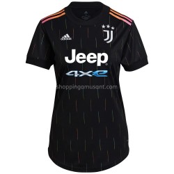 Maillot de Foot Juventus Féminine Extérieur 2021-2022 Manche Courte