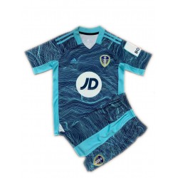 Maillot de Foot Leeds United Gardien Enfant Domicile 2021-2022 Manche Courte