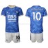 Maillot de Foot Leicester City James Maddison 10 Enfant Domicile 2021-2022 Manche Courte