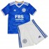 Maillot de Foot Leicester City Enfant Domicile 2021-2022 Manche Courte