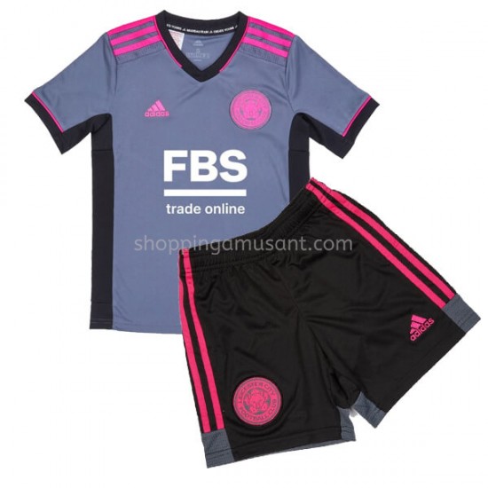 Maillot de Foot Leicester City Enfant Neutre 2021-2022 Manche Courte