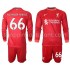 Maillot de Foot Liverpool Alexander Arnold 66 Enfant Domicile 2021-2022 Manche Longue