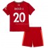 Maillot de Foot Liverpool Diogo Jota 20 Enfant Domicile 2021-2022 Manche Courte