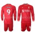 Maillot de Foot Liverpool FIRMINO 9 Enfant Domicile 2021-2022 Manche Longue