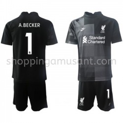 Maillot de Foot Liverpool Gardien Alisson Becker 1 Enfant Neutre 2021-2022 Manche Courte