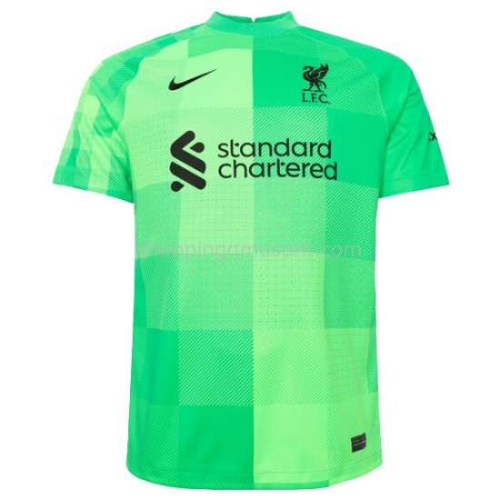 Maillot de Foot Liverpool Gardien Domicile 2021-2022 Manche Courte