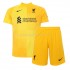 Maillot de Foot Liverpool Gardien Enfant Extérieur 2021-2022 Manche Courte