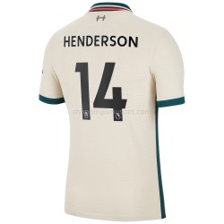 Maillot de Foot Liverpool Henderson 14 Extérieur 2021-2022 Manche Courte
