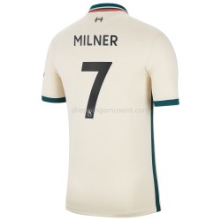 Maillot de Foot Liverpool James Milner 7 Extérieur 2021-2022 Manche Courte