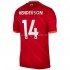 Maillot de Foot Liverpool Jordan Henderson 14 Domicile 2021-2022 Manche Courte