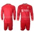 Maillot de Foot Liverpool Enfant Domicile 2021-2022 Manche Longue