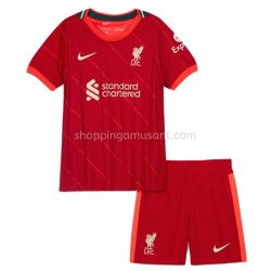 Maillot de Foot Liverpool Enfant Domicile 2021-2022 Manche Courte