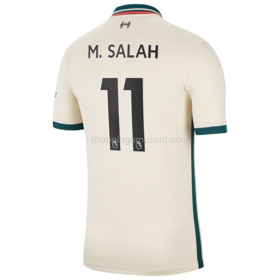 Maillot de Foot Liverpool M.Salah 11 Extérieur 2021-2022 Manche Courte