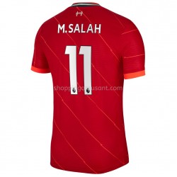 Maillot de Foot Liverpool M.Salah 11 Domicile 2021-2022 Manche Courte