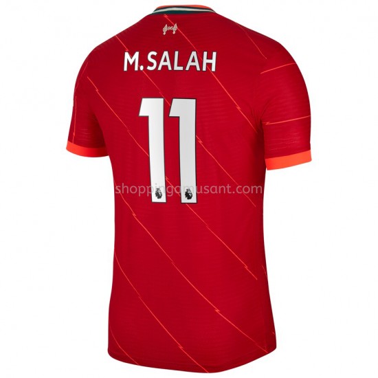 Maillot de Foot Liverpool M.Salah 11 Domicile 2021-2022 Manche Courte