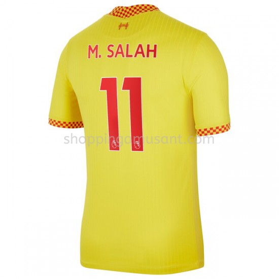 Maillot de Foot Liverpool M.Salah 11 Neutre 2021-2022 Manche Courte