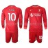 Maillot de Foot Liverpool Mane 10 Enfant Domicile 2021-2022 Manche Longue
