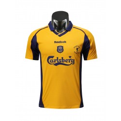 Maillot de Foot Liverpool Retro Extérieur 2000-2001 Manche Courte