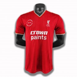Maillot de Foot Liverpool Retro Domicile 1985-1986 Manche Courte
