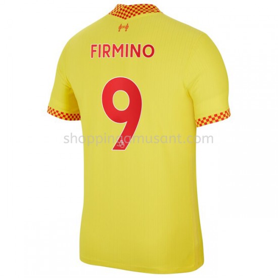 Maillot de Foot Liverpool Roberto Firmino 9 Neutre 2021-2022 Manche Courte