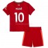 Maillot de Foot Liverpool Sadio Mane 10 Enfant Domicile 2021-2022 Manche Courte