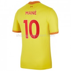 Maillot de Foot Liverpool Sadio Mane 10 Neutre 2021-2022 Manche Courte