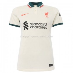Maillot de Foot Liverpool Féminine Extérieur 2021-2022 Manche Courte