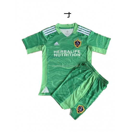 Maillot de Foot LA Galaxy Gardien Enfant Domicile 2021-2022 Manche Courte