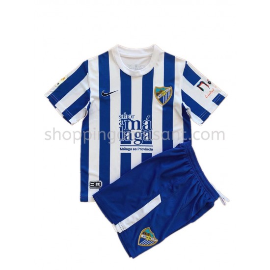 Maillot de Foot Málaga CF Enfant Domicile 2021-2022 Manche Courte