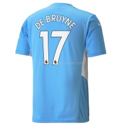 Maillot de Foot Manchester City Kevin De Bruyne 17 Domicile 2021-2022 Manche Courte