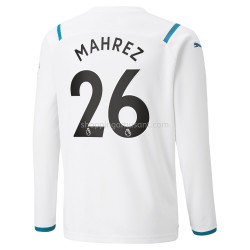 Maillot de Foot Manchester City Riyad Mahrez 26 Extérieur 2021-2022 Manche Longue