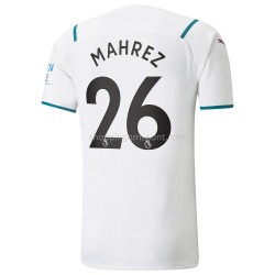 Maillot de Foot Manchester City Riyad Mahrez 26 Extérieur 2021-2022 Manche Courte