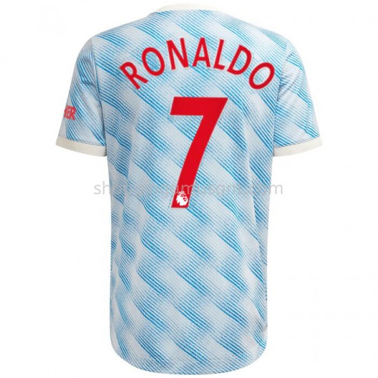 Maillot de Foot Manchester United Cristiano Ronaldo 7 Extérieur 2021-2022 Manche Courte