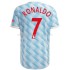 Maillot de Foot Manchester United Cristiano Ronaldo 7 Extérieur 2021-2022 Manche Courte