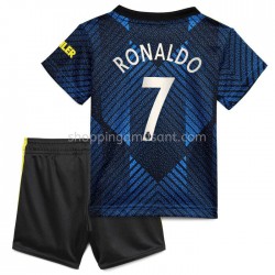 Maillot de Foot Manchester United Cristiano Ronaldo 7 Enfant Neutre 2021-2022 Manche Courte