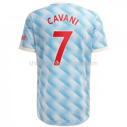 Maillot de Foot Manchester United Edinson Cavani 7 Extérieur 2021-2022 Manche Courte