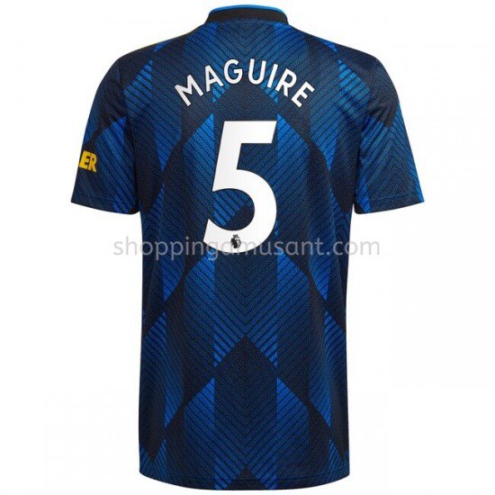 Maillot de Foot Manchester United Harry Maguire 5 Neutre 2021-2022 Manche Courte