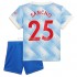 Maillot de Foot Manchester United Jadon Sancho 25 Enfant Extérieur 2021-2022 Manche Courte