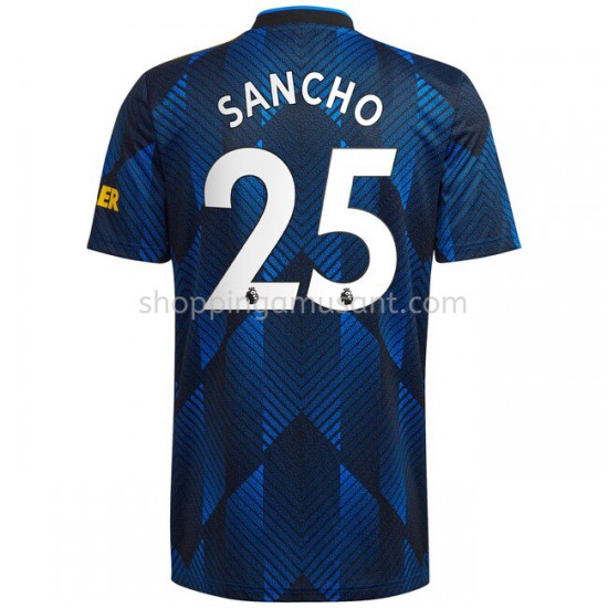 Maillot de Foot Manchester United Jadon Sancho 25 Neutre 2021-2022 Manche Courte