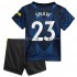 Maillot de Foot Manchester United Luke Shaw 23 Enfant Neutre 2021-2022 Manche Courte