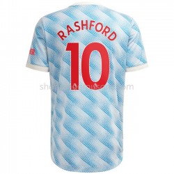 Maillot de Foot Manchester United Marcus Rashford 10 Extérieur 2021-2022 Manche Courte