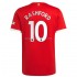 Maillot de Foot Manchester United Marcus Rashford 10 Domicile 2021-2022 Manche Courte