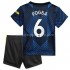 Maillot de Foot Manchester United Paul Pogba 6 Enfant Neutre 2021-2022 Manche Courte